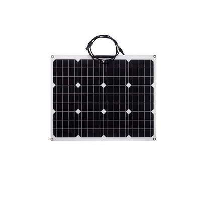 50w Półprężny panel słoneczny Wysokiej wytrzymałości Płyty słoneczne gięte