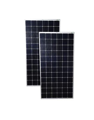 395 Watt IP68 Panele słoneczne dwustronne Anodowane podwójne szkło Panele słoneczne