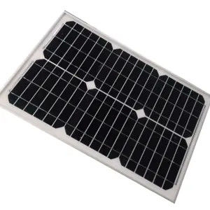 Monokrystaliczny panel słoneczny 30w Bi Panel słoneczny do ładowania baterii 12v poza siecią