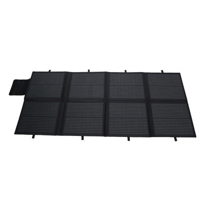 Czarny koc solarny Partabl o mocy 200 W dla entuzjastów spędzania czasu na świeżym powietrzu