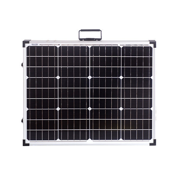 100W IP65 12v 7.64A Składany panel słoneczny Mono Panel słoneczny do biwakowania