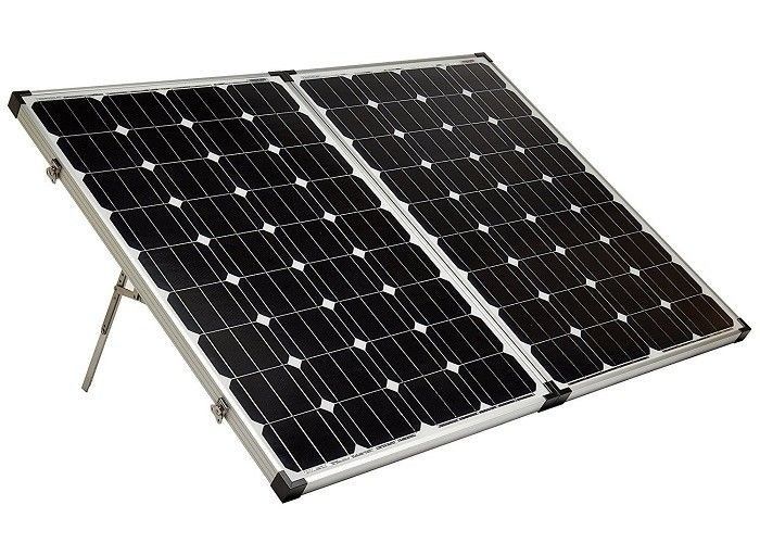 160w 17,46V Składany panel słoneczny Camping Wysokiej mocy Panele słoneczne CE Dla RV