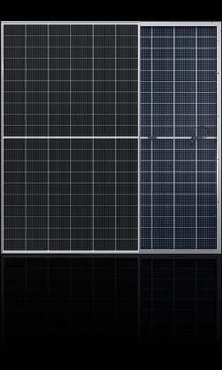 390 Watt 30.41V Panele słoneczne dwustronne 390W Mono Perc Panele dwustronne 108 komórek